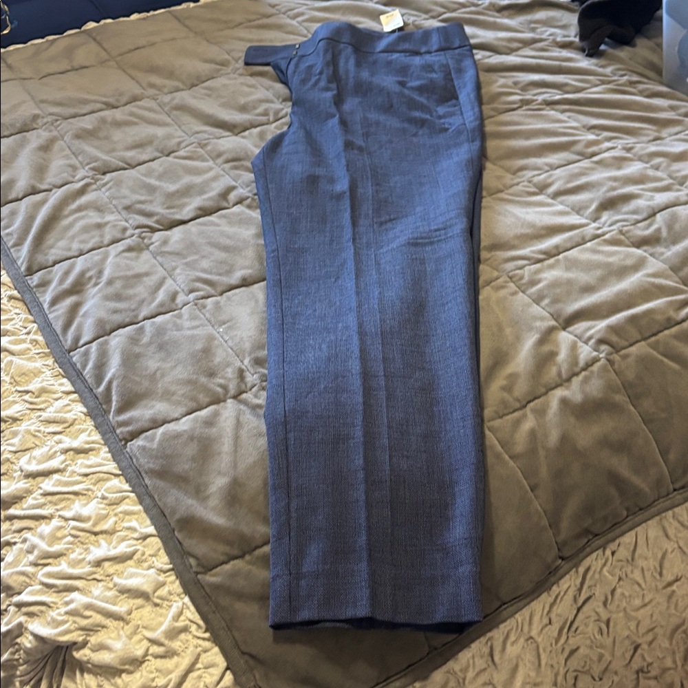 Brand new Ann Taylor women’s blue Dress Pants - Flat Front Trousers - Picture 7 of 9